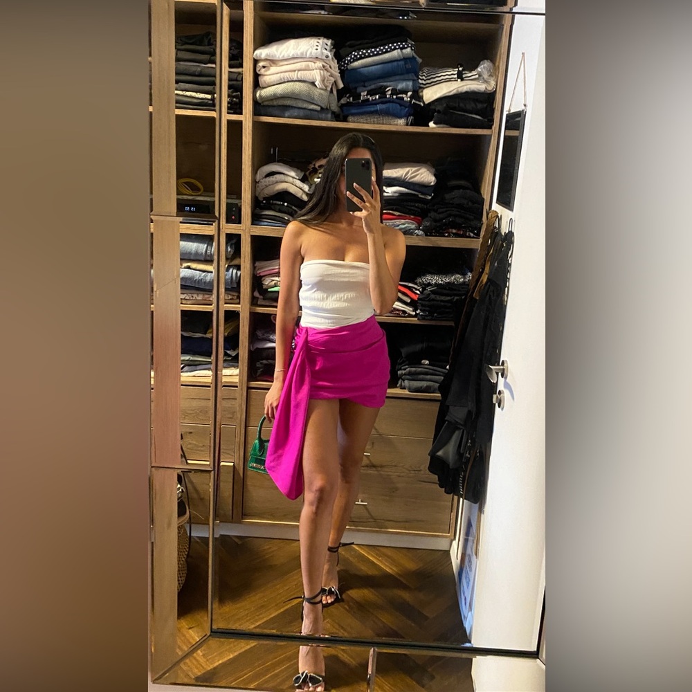 Atoir pink mini skirt